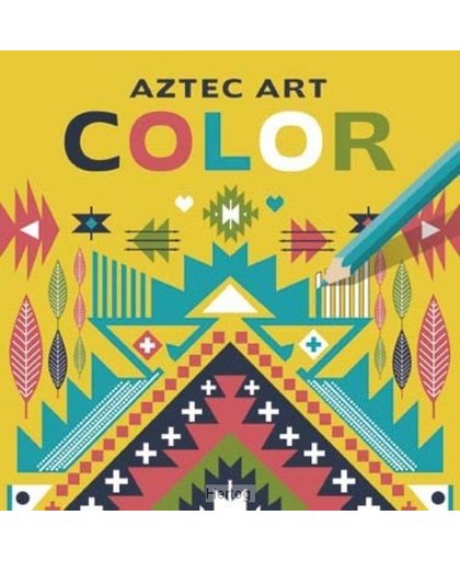 Deltas kleurboek Aztec Art Color 22 cm