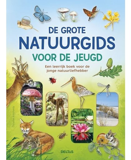 Deltas educatief boek De grote natuurgids voor de jeugd 25 cm