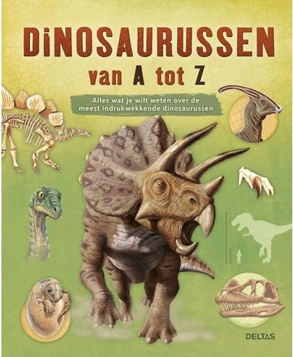 Deltas educatief boek Dinosaurussen van A tot Z 24 cm