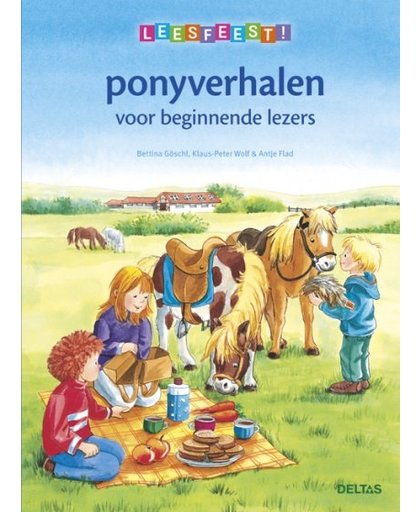 Deltas verhalenboek Ponyverhalen voor beginnende lezers 22 cm