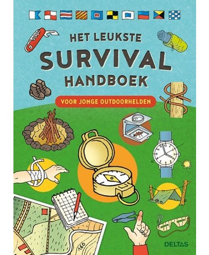 Deltas educatief boek Het leukste survivalboek