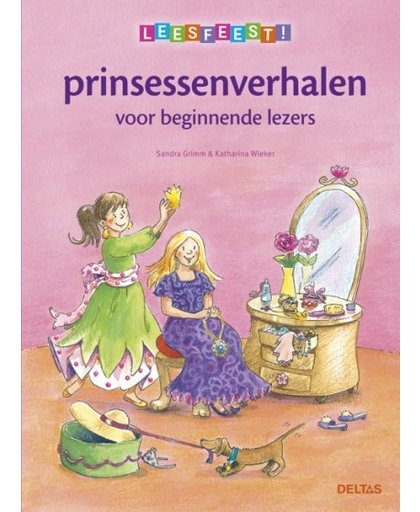 Deltas verhalenboek Prinsessenverhalen voor beginners 22 cm
