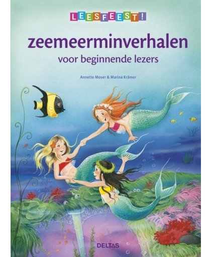 Deltas verhalenboek Zeemeerminverhalen voor beginners 22 cm