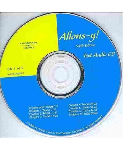 Allons Y 6e-Audio CD