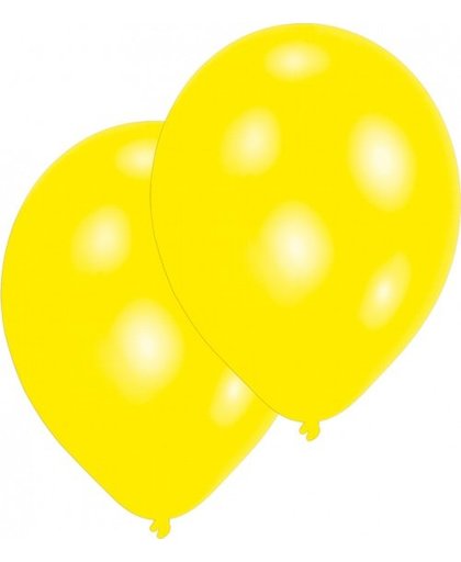 Amscan ballonnen Pearl Yellow 25 stuks 27,5 cm