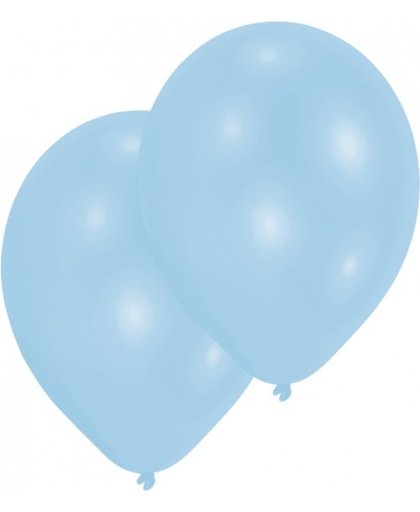 Amscan ballonnen Pearl Blue 25 stuks 27,5 cm