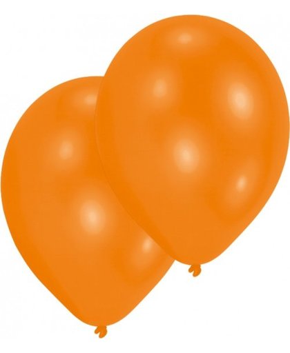 Amscan ballonnen metallic orange 25 stuks 28 cm