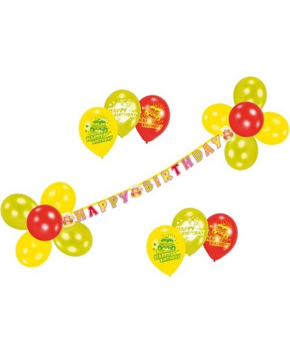 Amscan decoratieset met ballonnen Happy Birthday 23 delig