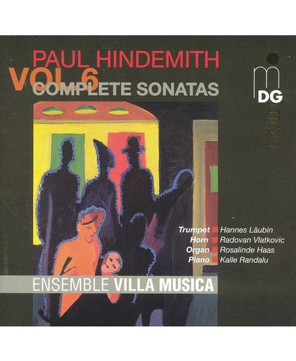 Hindemith: Complete Sonatas Vol 6 / Ensemble Villa Musica