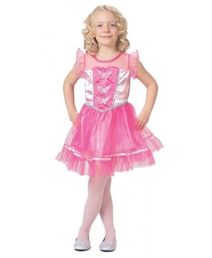 Caritan verkleedjurk prinses meisjes roze