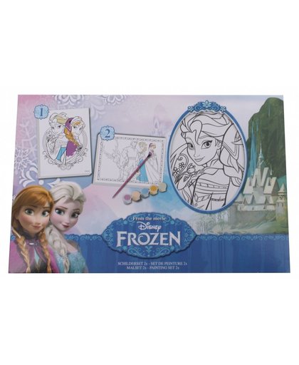 Disney Frozen schilderset 31 x 20 x 2 cm 4 delig