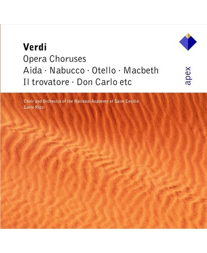 Verdi: Opera Choruses / Carlo Rizzi, Santa Cecilia Academy Rome