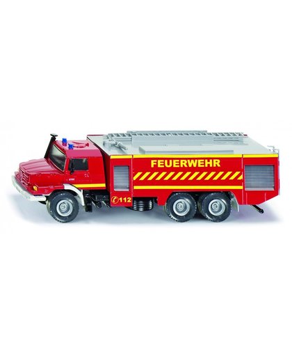 Siku Mercedes Zetros 2733 Duitse brandweerwagen rood (2109)