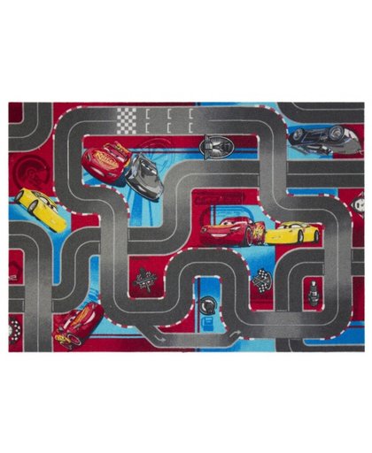 Disney Cars 3 speelkleed stratenplan 95 x 133 cm