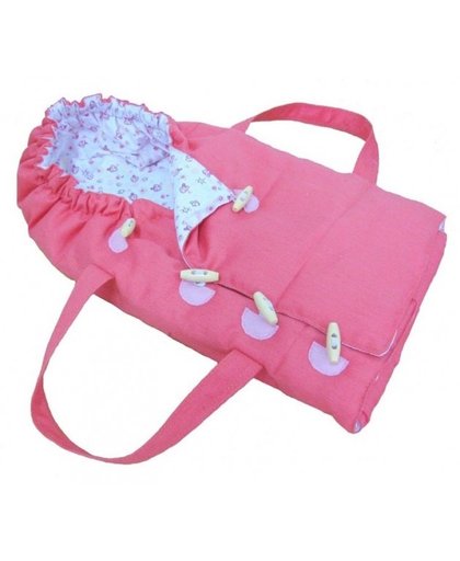 Mini Mommy wandelwagen tas voor poppen 40 50 cm roze