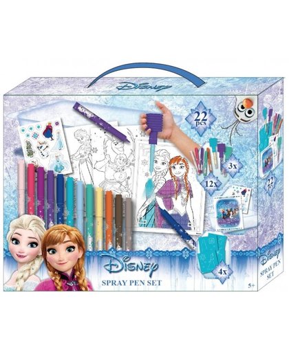 Slammer Disney Frozen spray pen set 19 delig