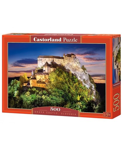 Castorland legpuzzel Orava Castle, Slovakia 500 stukjes