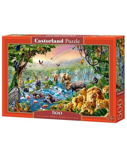Castorland legpuzzel Jungle River 500 stukjes