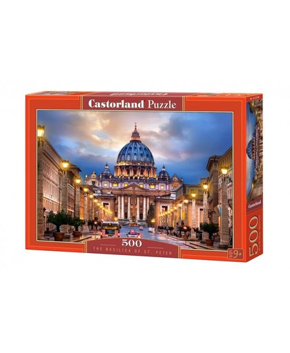 Castorland legpuzzel The Basilica of St. Peter 500 stukjes