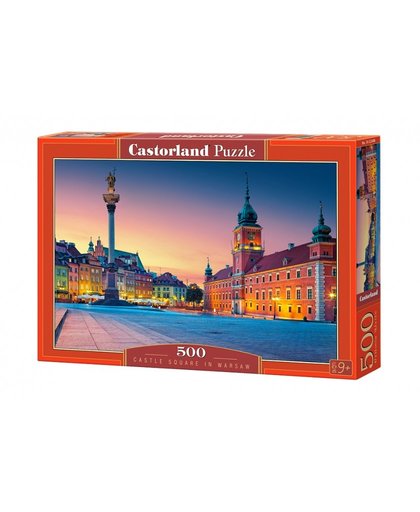 Castorland legpuzzel Castle square, Warschau 500 stukjes