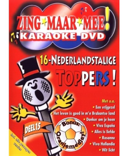 Zing Maar Mee Karaoke Dvd 15