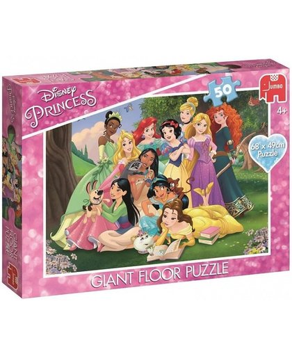 Jumbo vloerpuzzel Disney Princess 50 stukjes