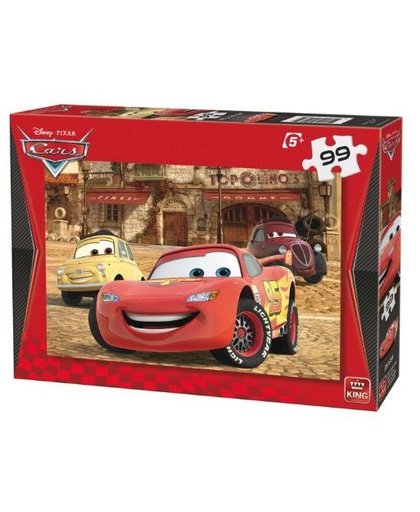King legpuzzel Disney Cars: Lightning McQueen 99 stukjes