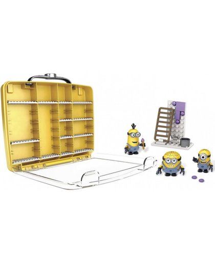Mega Bloks Minions koffer junior geel 22 x 30 x 4,5 cm