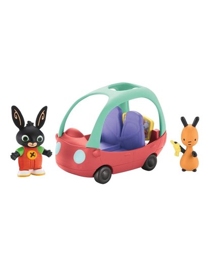 Fisher Price Bing Flop's picknickauto 15 cm 3 delig