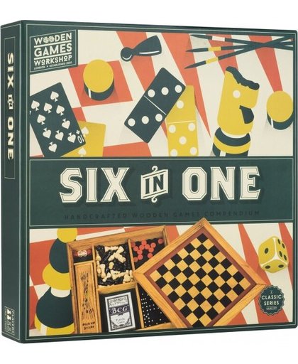 Professor Puzzle spellendoos Six in One