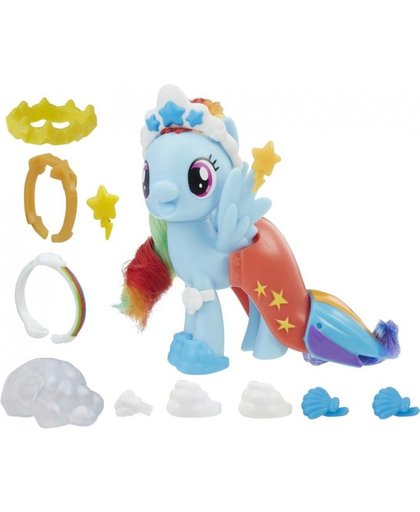 Hasbro speelset My Little Pony: Rainbow Dash 16 delig blauw