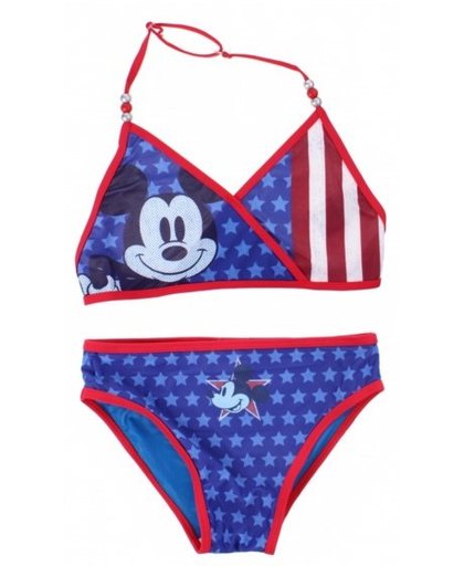 Disney bikini Mickey Mouse meisjes blauw maat 128