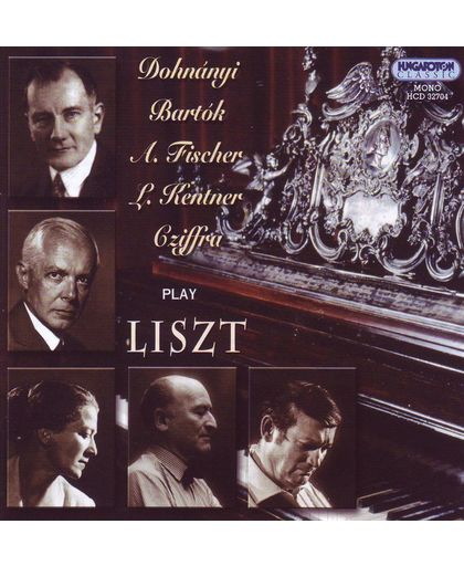 Dohnanyi, Bartok, A. Fischer, L. Kentner, Cziffra play Liszt