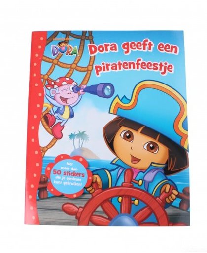 Memphis Belle stickerboek Dora geeft een piratenfeestje