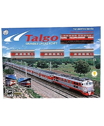 Pequetren Startset batterij 508 Classic Talgo trein