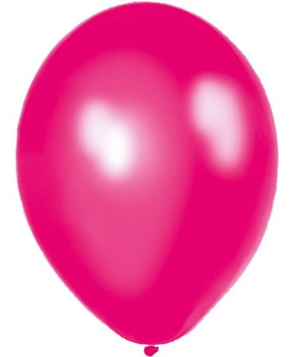 Anagram ballonnen 27,5 cm fuchsia 50 stuks