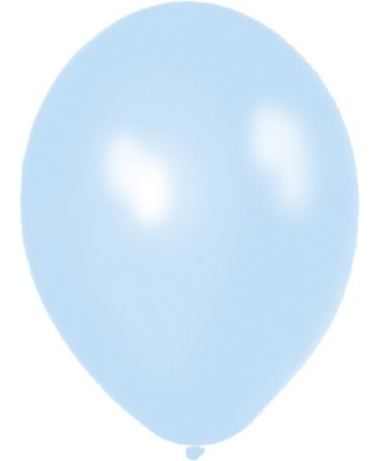 Anagram ballonnen 27,5 cm lichtblauw 50 stuks
