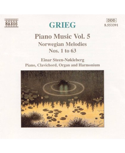 Grieg: Piano Music Vol 5 - Norwegian Melodies no 1 to 63