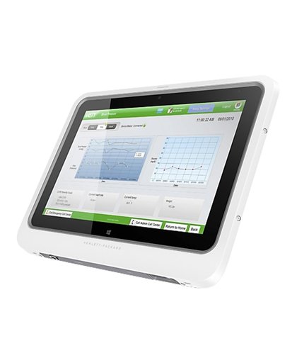 HP ElitePad 1000 G2 Healthcare tablet Intel® Atom™ Z3795 128 GB Wit, Zilver