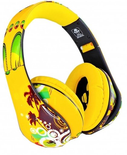 Megableu koptelefoon Ibiza geel