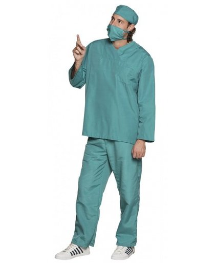 Boland verkleedpak Chirurg heren groen maat M/L