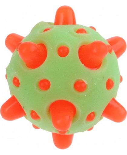 Toi Toys stressbal Meteor Ball groen/oranje 6,5 cm