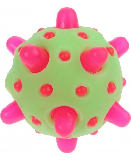 Toi Toys stressbal Meteor Ball groen/roze 6,5 cm