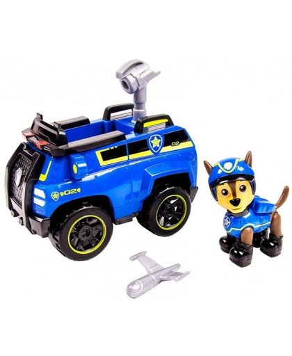 Nickelodeon Paw Patrol Spy Cruiser met Chase blauw