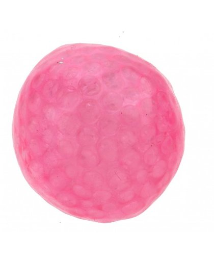 Johntoy squishy bal met licht roze 70 mm