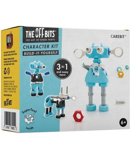 The Offbits bouwpakket Character Kit 3 in 1 23 delig blauw