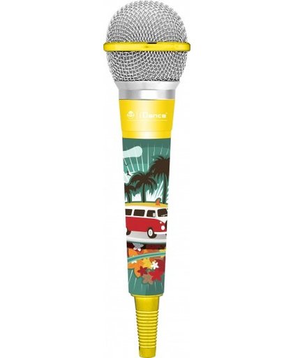 iDance CLM6 Geel Karaoke microphone Bedraad microfoon