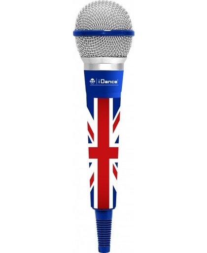 iDance CLM8 Blauw, Rood Karaoke microphone Bedraad microfoon