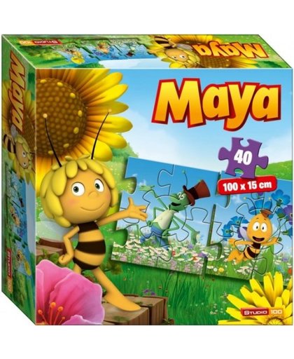 Studio 100 legpuzzel Maya de Bij Puzzeltrein 40 stukjes
