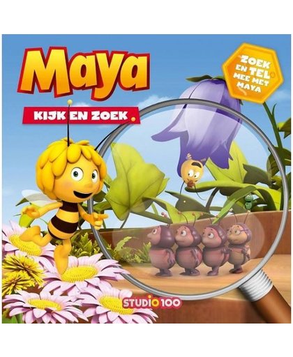 Studio 100 speelboek Maya de Bij Kijk en zoekboek